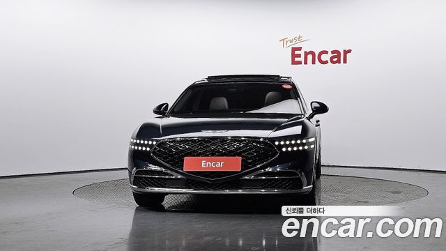 Genesis G90 Gasoline 3.5 Turbo e-S/C AWD LWB — пробег 59 779 км — фото 3 из 5