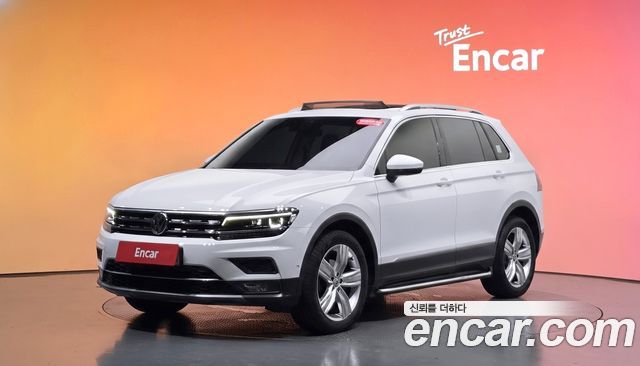 Volkswagen Tiguan из Кореи Encar