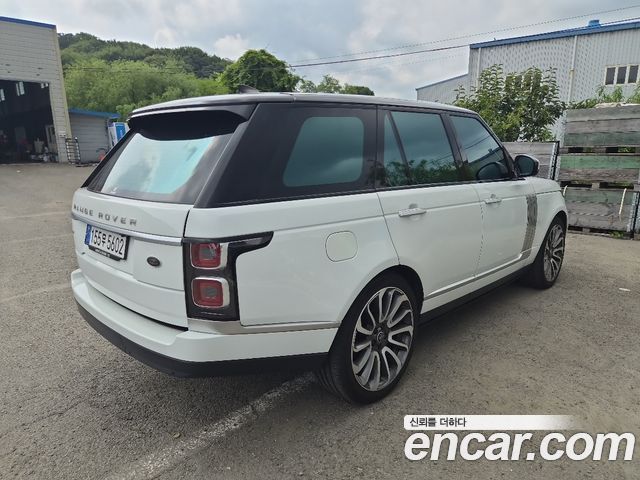 Land Rover Range Rover из Кореи Encar