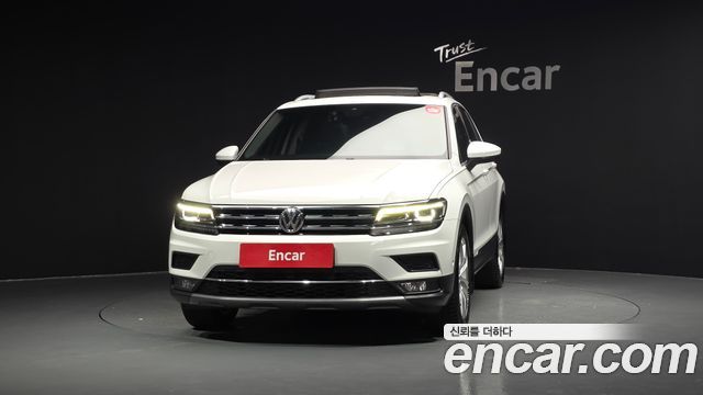Volkswagen Tiguan из Кореи Encar