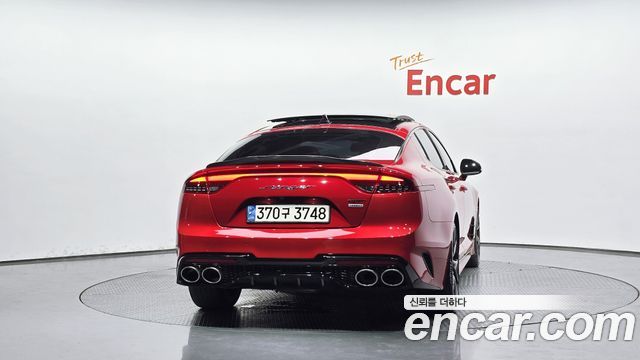 Kia Stinger из Кореи Encar