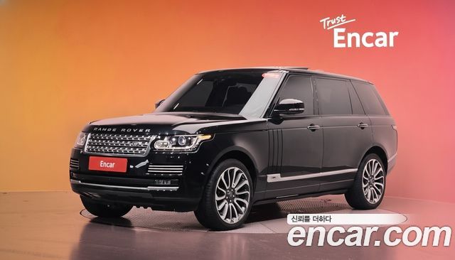 Land Rover Range Rover из Кореи Encar