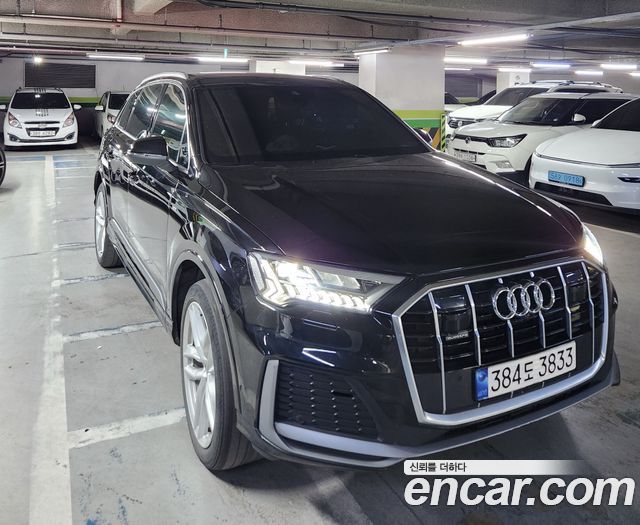 Audi Q7 45 TDI Quattro Premium — пробег 59 576 км — фото 3 из 5