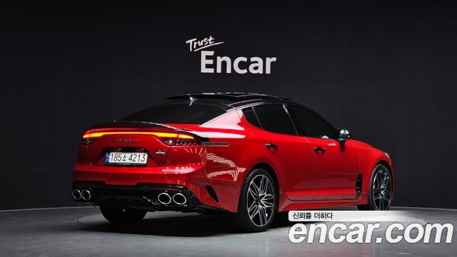 Kia Stinger из Кореи Encar