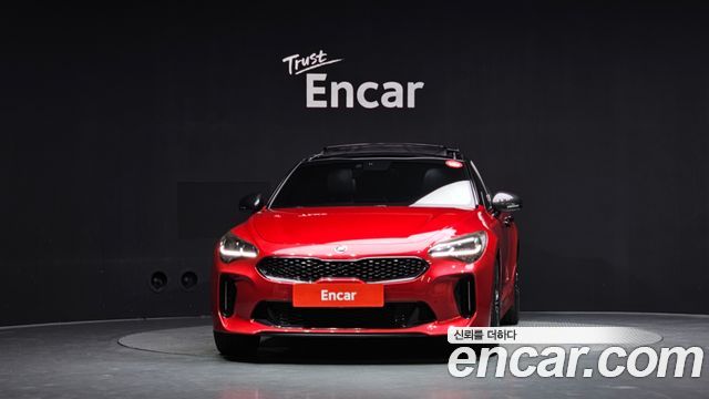 Kia Stinger из Кореи Encar