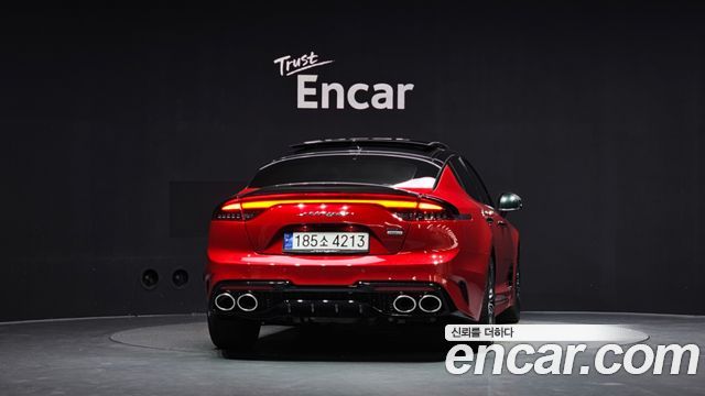 Kia Stinger из Кореи Encar