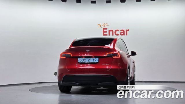Tesla Model Y из Кореи Encar