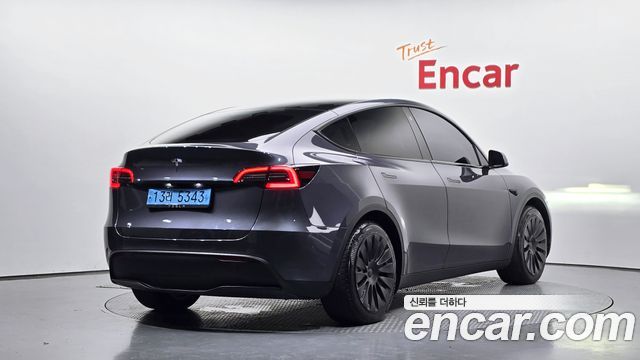 Tesla Model Y из Кореи Encar