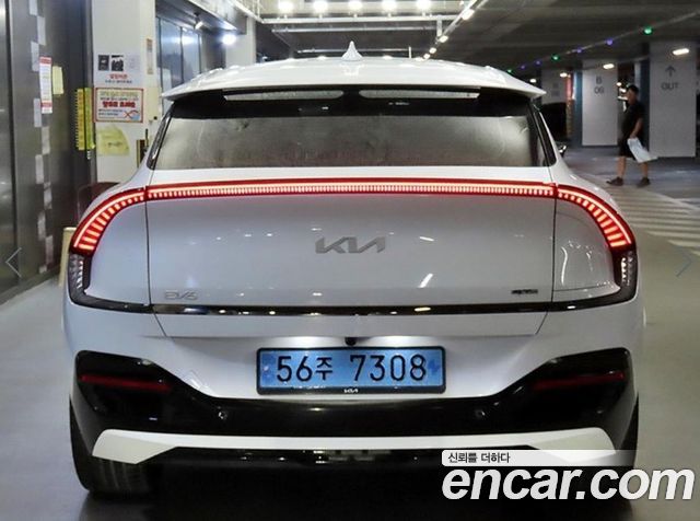 Kia EV6 из Кореи Encar