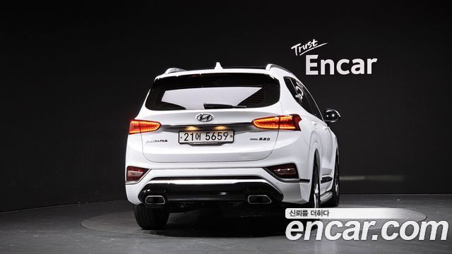 Hyundai Santafe из Кореи Encar