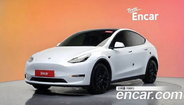 Tesla Model Y из Кореи Encar