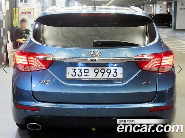 Hyundai i40 из Кореи Encar