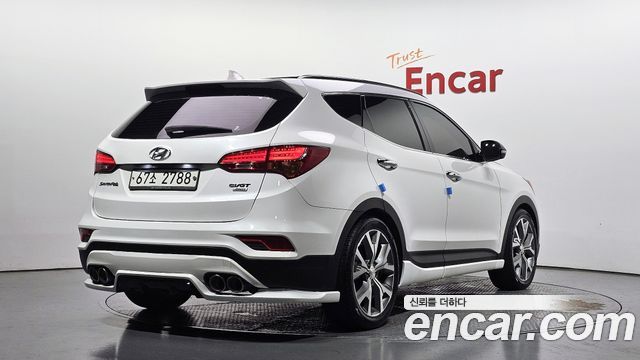 Hyundai Santafe Diesel(e-VGT) 2.0 4WD Exclusive Special — пробег 106 661 км — фото 2 из 5