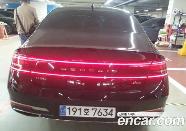 Genesis G90 Gasoline 3.5 Turbo AWD — пробег 107 567 км — фото 3 из 5