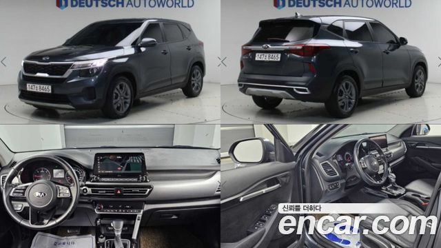 Kia Seltos из Кореи Encar