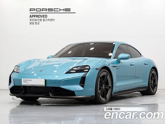 Porsche Taycan Turbo — пробег 4 400 км — фото 1 из 5