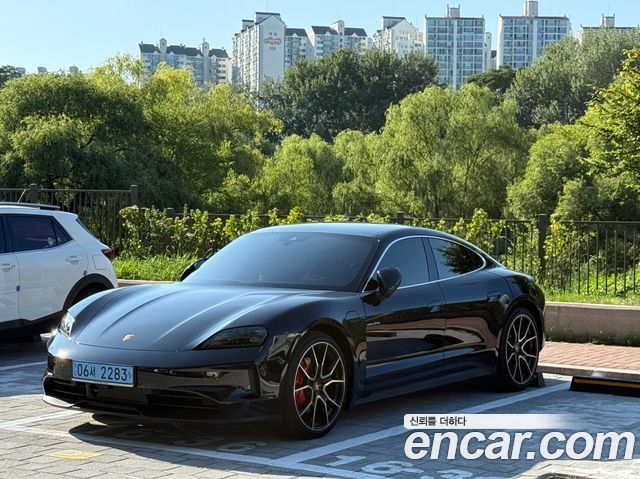 Porsche Taycan из Кореи Encar