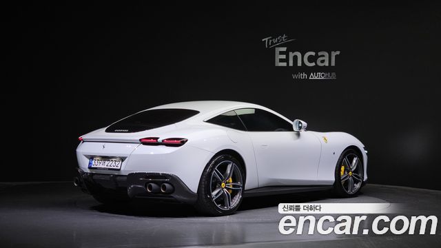 Ferrari Roma из Кореи Encar