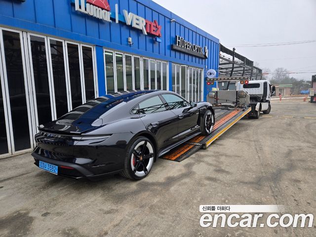 Porsche Taycan из Кореи Encar