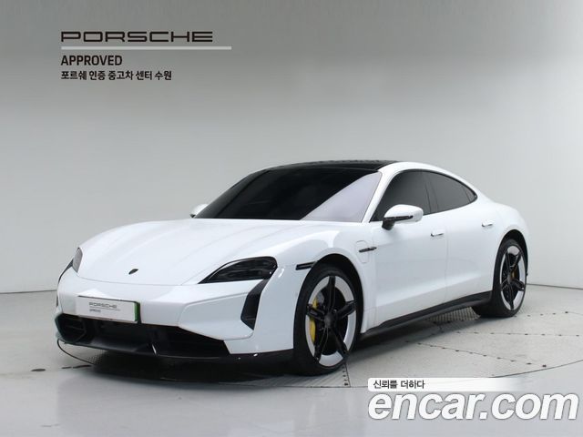Porsche Taycan из Кореи Encar