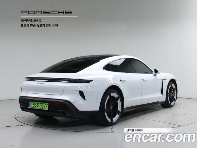 Porsche Taycan из Кореи Encar