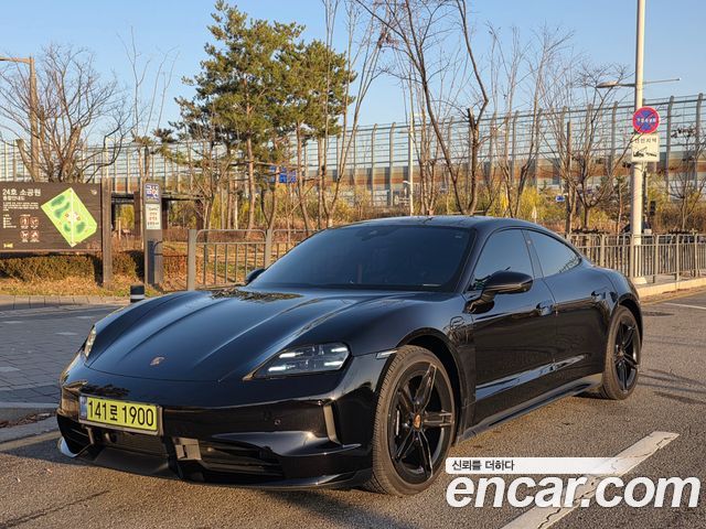 Porsche Taycan из Кореи Encar