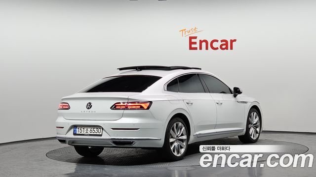 Volkswagen Arteon из Кореи Encar