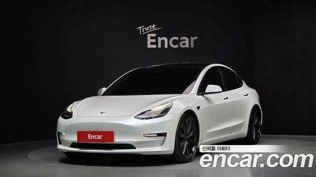 Tesla Model 3 из Кореи Encar