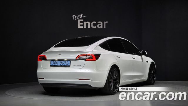 Tesla Model 3 из Кореи Encar