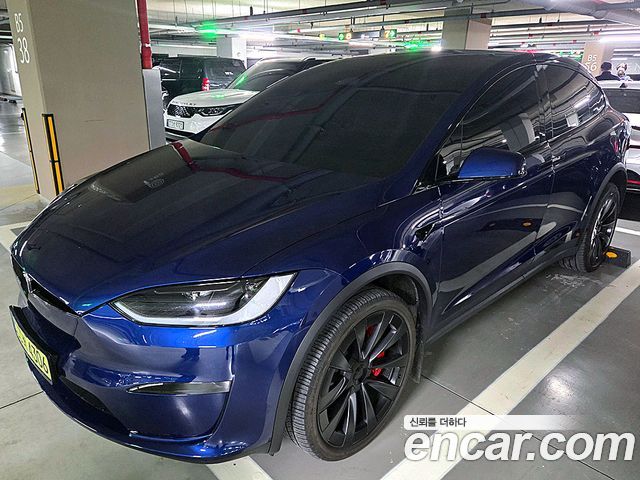 Tesla Model X из Кореи Encar