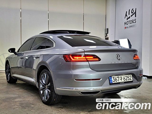 Volkswagen Arteon из Кореи Encar