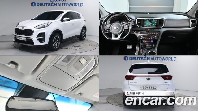 Kia Sportage из Кореи Encar