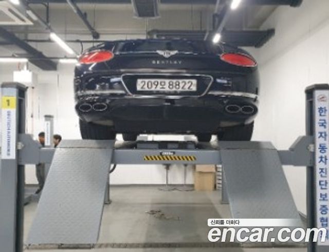 Bentley Continental из Кореи Encar