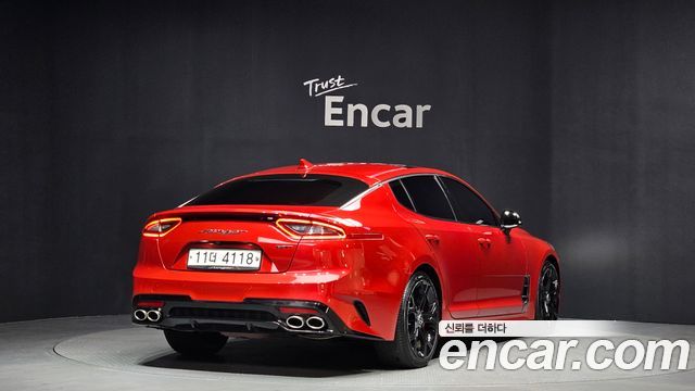 Kia Stinger из Кореи Encar