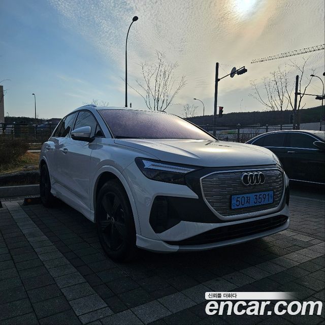 Audi Q4 e-tron из Кореи Encar