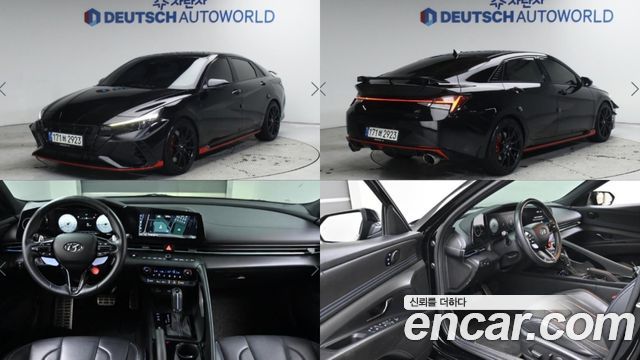 Hyundai AVANTE из Кореи Encar