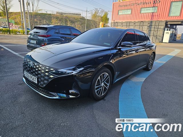 Hyundai Grandeur из Кореи Encar