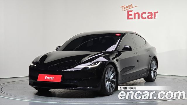Tesla Model 3 из Кореи Encar