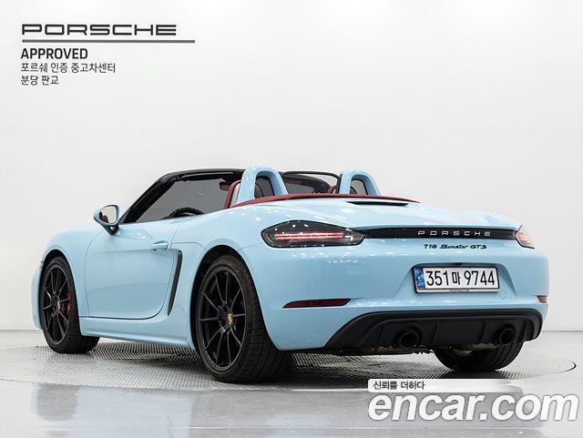 Porsche 718 из Кореи Encar