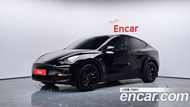Tesla Model Y из Кореи Encar