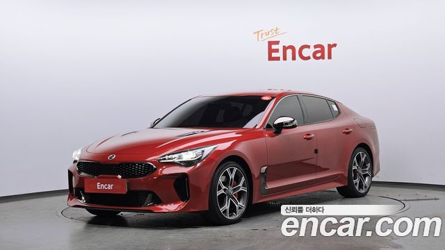 Kia Stinger из Кореи Encar