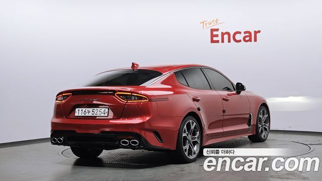 Kia Stinger из Кореи Encar