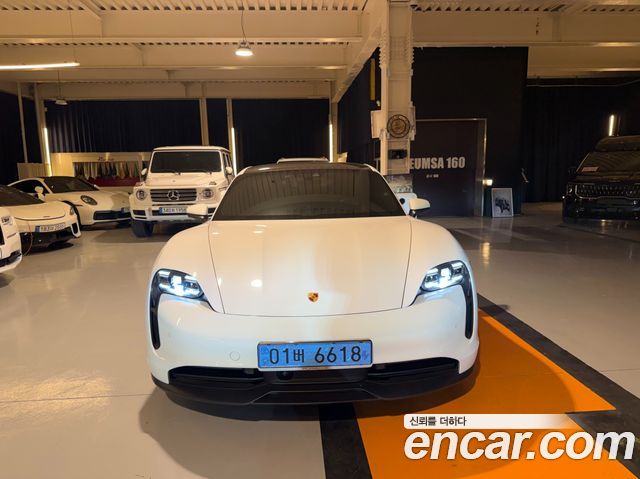 Porsche Taycan из Кореи Encar