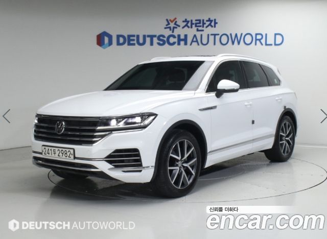 Volkswagen Touareg из Кореи Encar