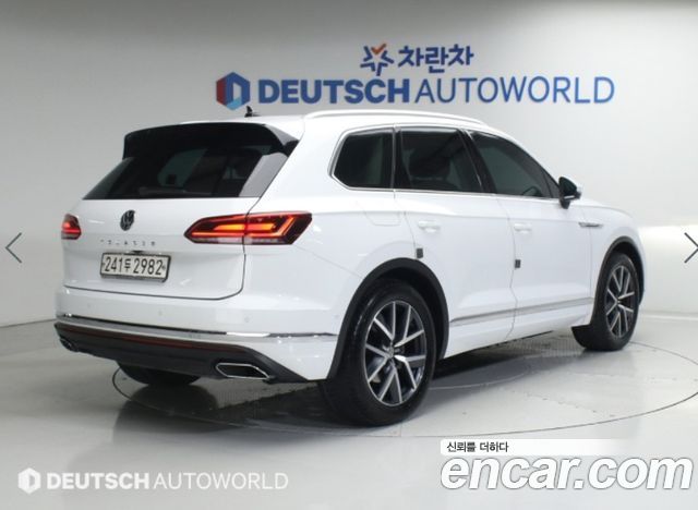 Volkswagen Touareg из Кореи Encar