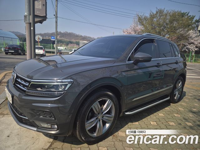 Volkswagen Tiguan из Кореи Encar