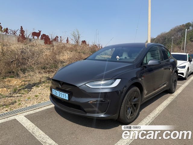 Tesla Model X из Кореи Encar