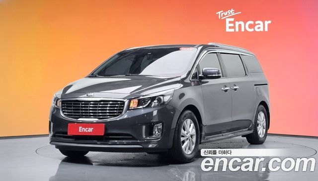 Kia Carnival из Кореи Encar
