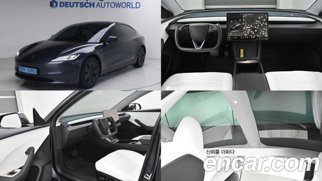 Tesla Model 3 из Кореи Encar