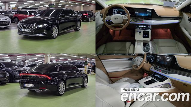 Hyundai Grandeur из Кореи Encar